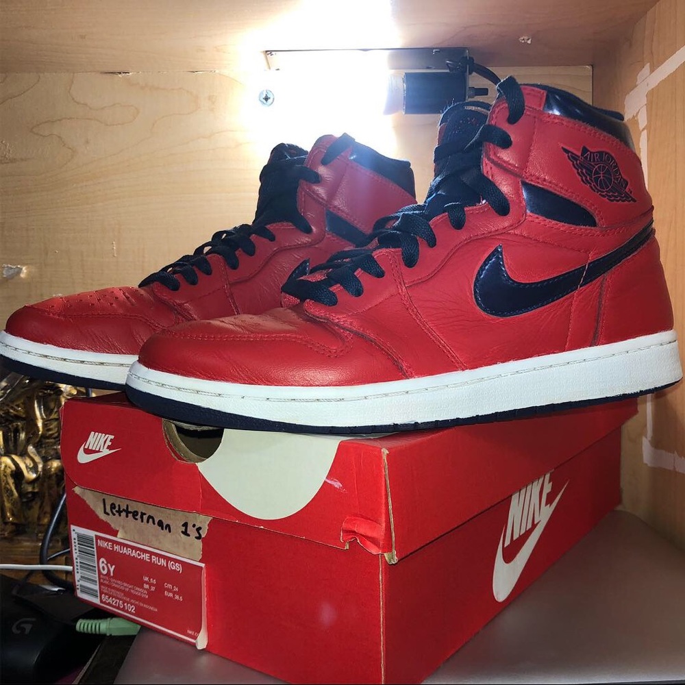 *SOLD* Air Jordan 1 Letterman 555088-606 Size 8.5 - Picture 2 of 8
